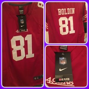 NEW with Tags! Women’s NFL 49ers Bouldin Jersey